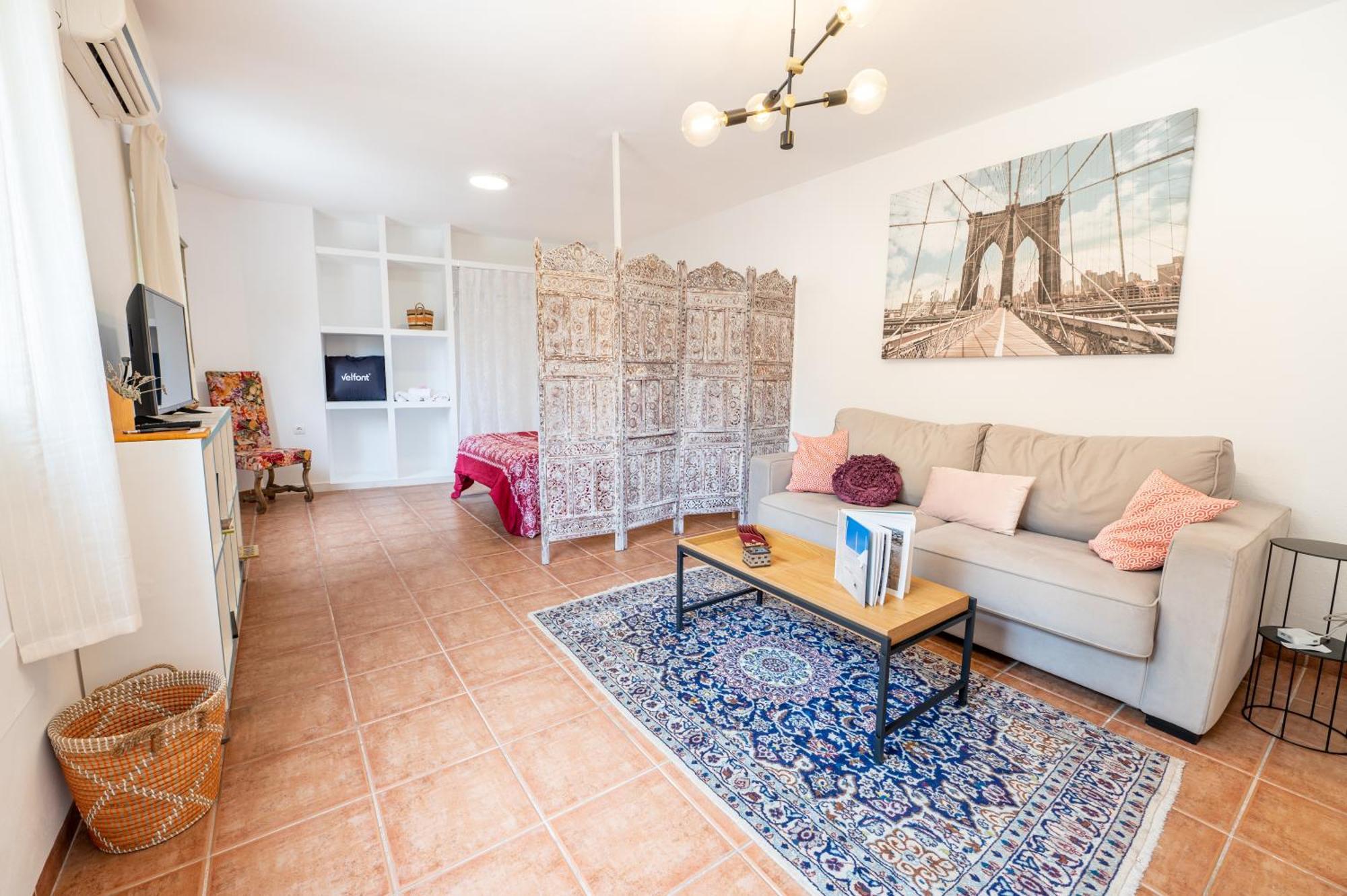 Casa "La Gata Azul" Con Jardin Privado Villa El Campillo del Moro Bagian luar foto