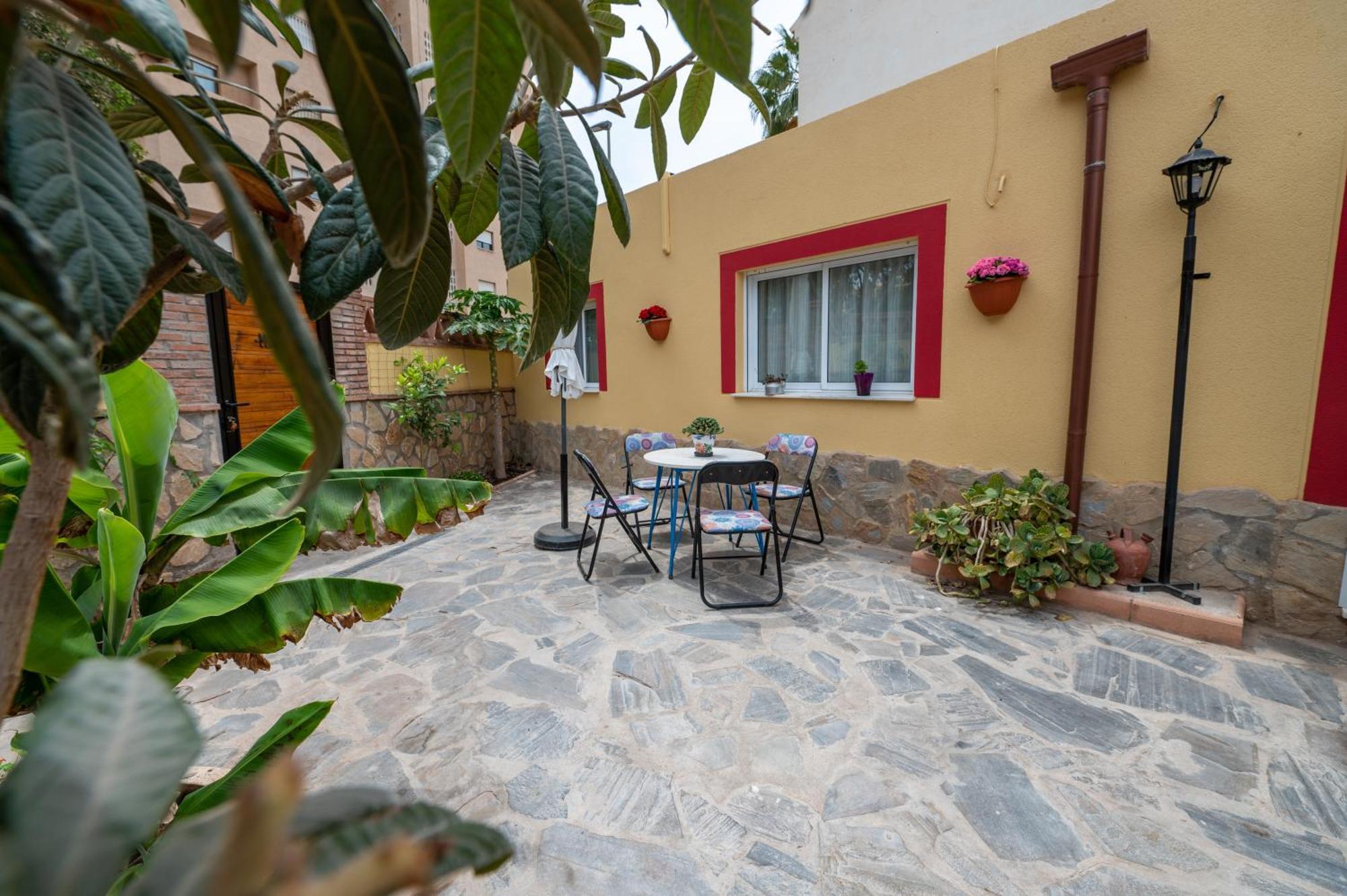Casa "La Gata Azul" Con Jardin Privado Villa El Campillo del Moro Bagian luar foto
